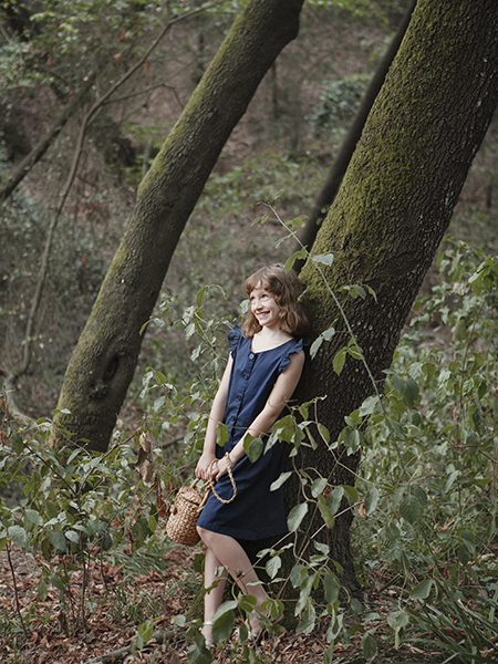 fotografía infantil, bosque, niños divertidos, laura espadalé