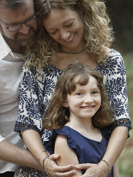 fotografía família en el bosque, laura espadale , fotografía exterior