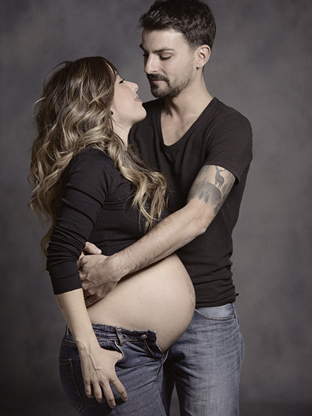 embarazada, blanco y negro, contraluz, belleza, amor, fotografía pareja