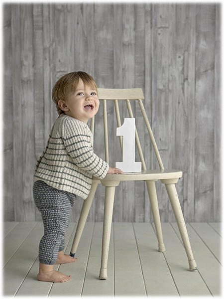 fotografía primer año, número uno, niños, 12 meses, estudio, laura espadalé