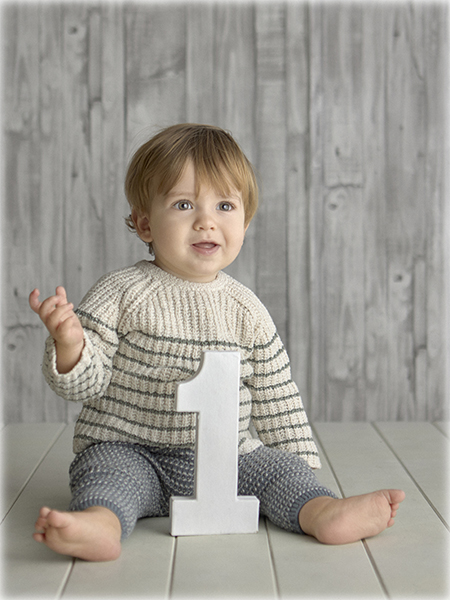 fotografía primer año, número uno, niños, 12 meses, estudio, laura espadalé