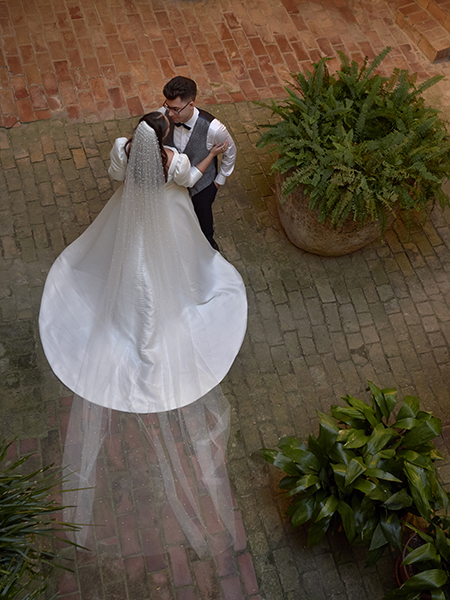 fotografía de boda, atardecer, castell de tous, laura espadale