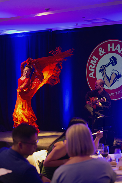 flamenco, concierto, hotel meridien, barcelona, empresa, evento, laura espadale