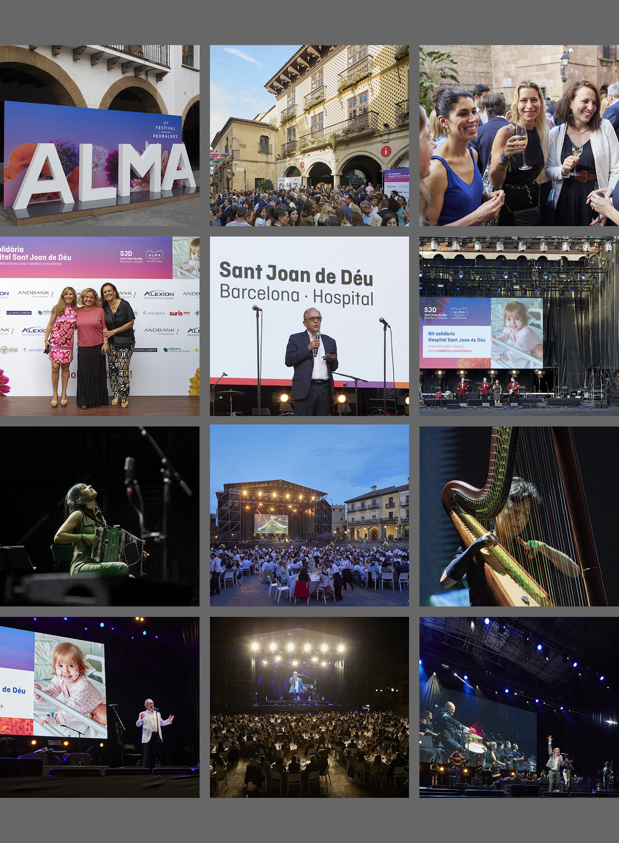 fotografía evento, gala benéfica, alma, pedralbes, poble espanyol, sant joan de deu