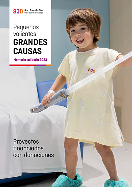 memoria solidaria hospital sant joan de déu, hospital, petits valents, pediatric center, barcelona, voluntaris, laura espadale