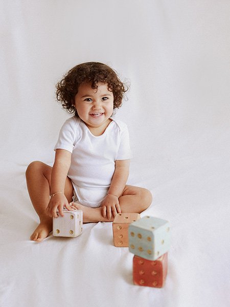 sesión de fotos niña dos años, Barcelona, estudio fotografía infantil