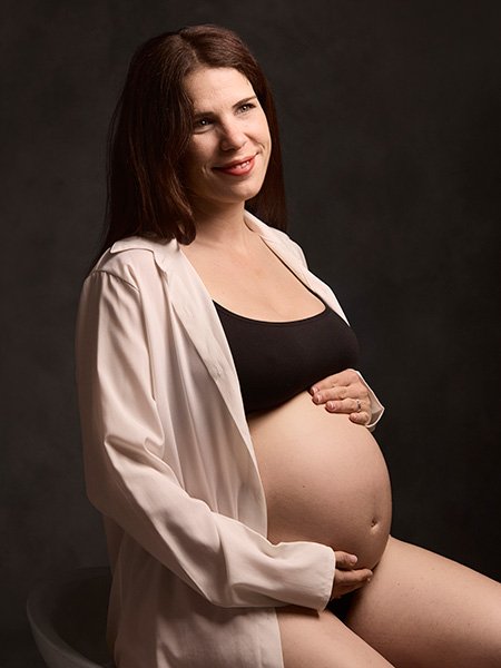 sesión fotográfica maternidad