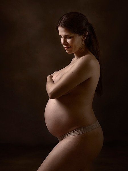 sesión fotográfica maternidad ,desnudo