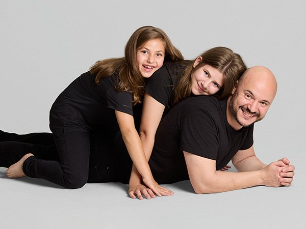 fotografía familia Barcelona