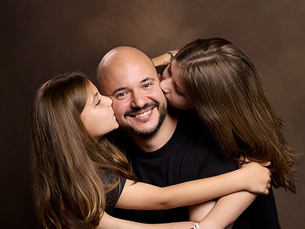 fotografía familia Barcelona