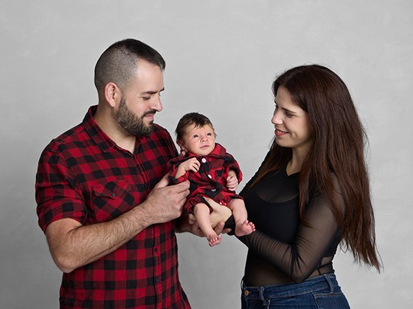fotografía divertida bebé