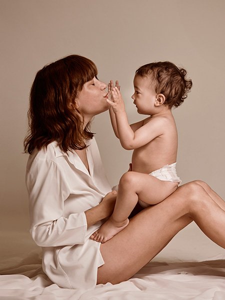 fotografía familia Barcelona, madre, hijo