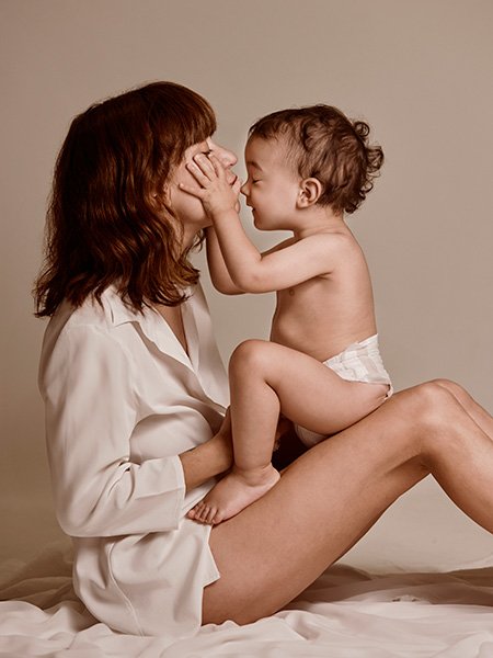 fotografía familia Barcelona, madre, hijo